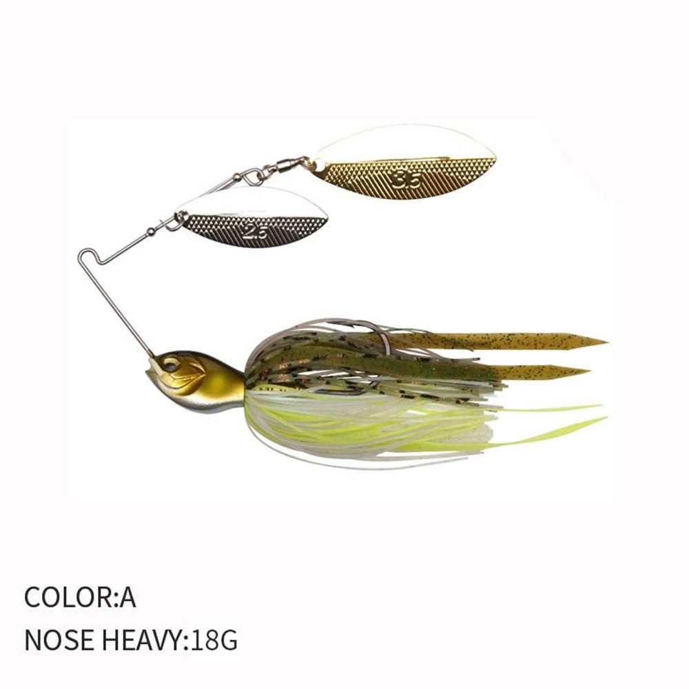 18 г 1 шт юбка спиннинг лезвия соленая вода японская приманка карповая ловля Pesca 9020 спиннербейт резиновая металлическая джиг-головка с силиконом