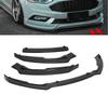 Комплект трехсекционного переднего спойлера-губы для Ford Mondeo 2017-2018
