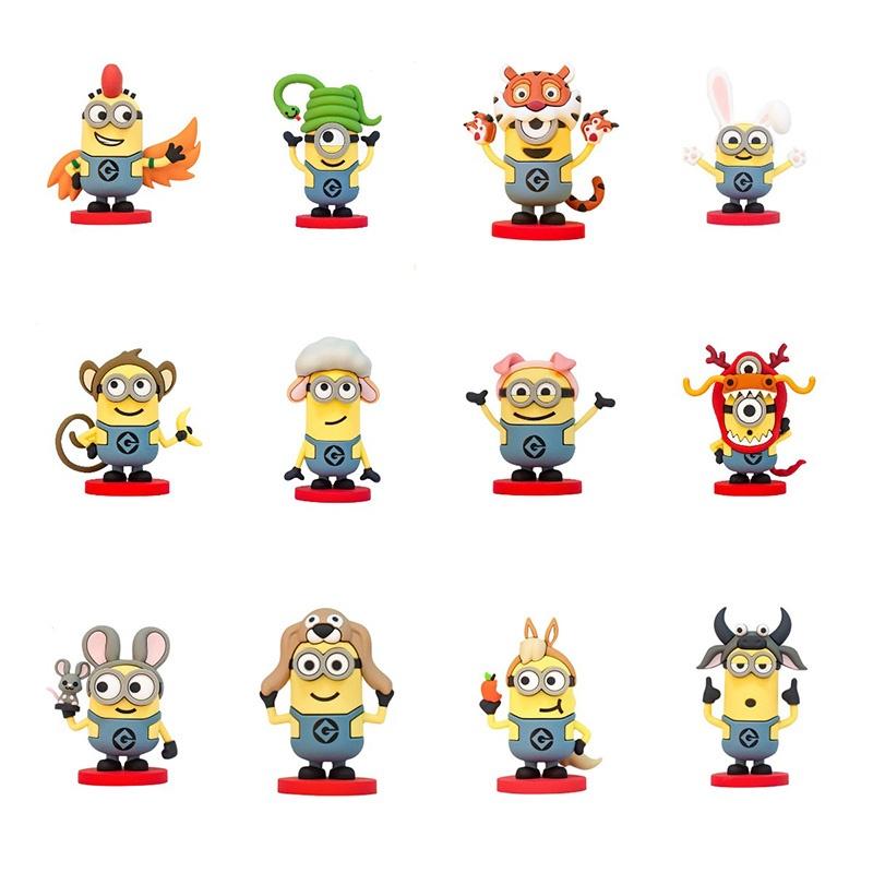 Гадкий Я Миньоны 12 Знаков Зодиака Плюшевые Игрушки для Подростков