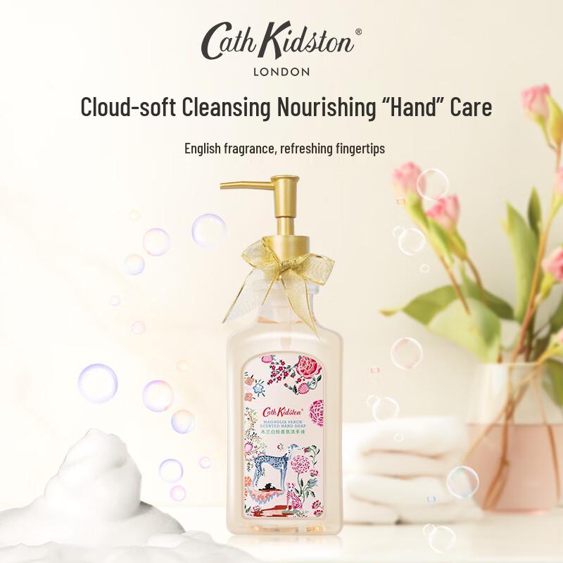 Cath Kidston Magnolia & White Peach Hand Wash (530ml x 2)