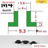 T-Shaped Nylon Insulating Bushing Spacer for M3-M35 Threads