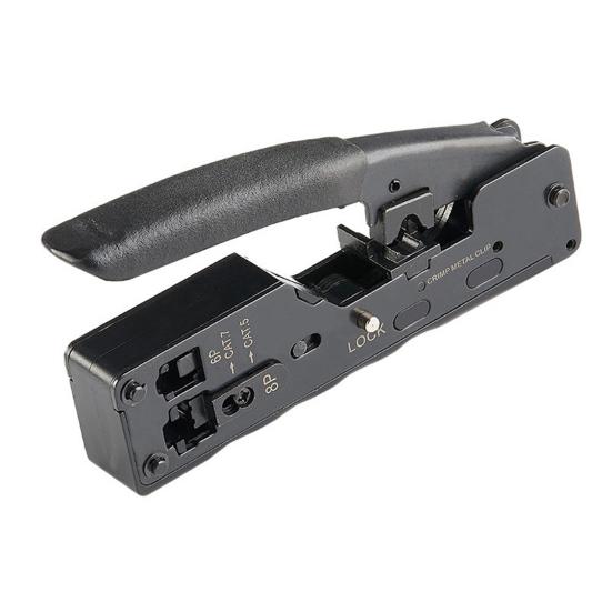 Network Pliers High Hardness Pressure Interface Internet Wire Crimper Cable Stripping Pliers Home Supply