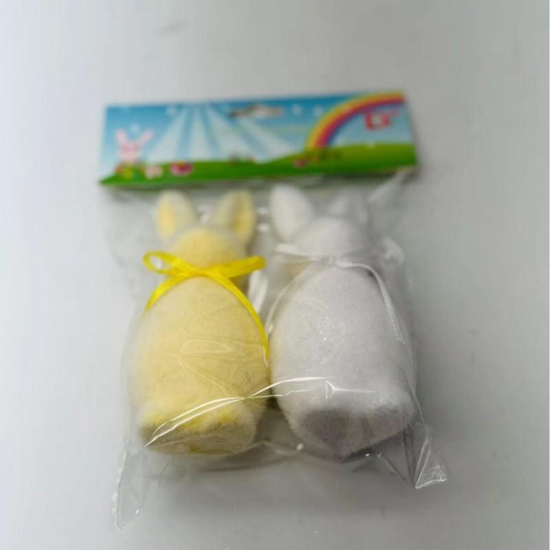 Easter Rabbits Ornament Honeycomb Paper Bunny Desktop Decor  Easter Festival Party Garden Yard Decorations Happy Easter Gift