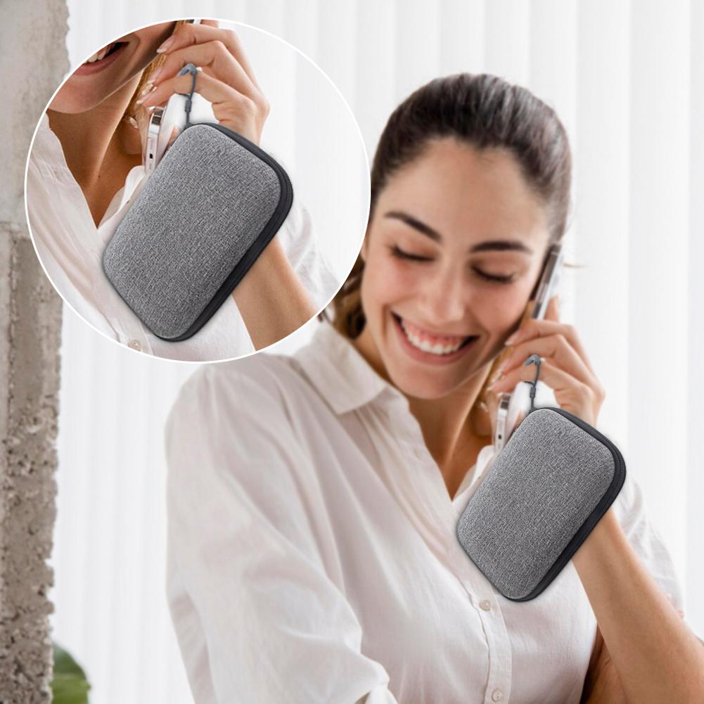 Для Plaud NotePin AI нейлоновая сумка для хранения носимая голосовая память наушники-диктофон Anti-fa J5J8