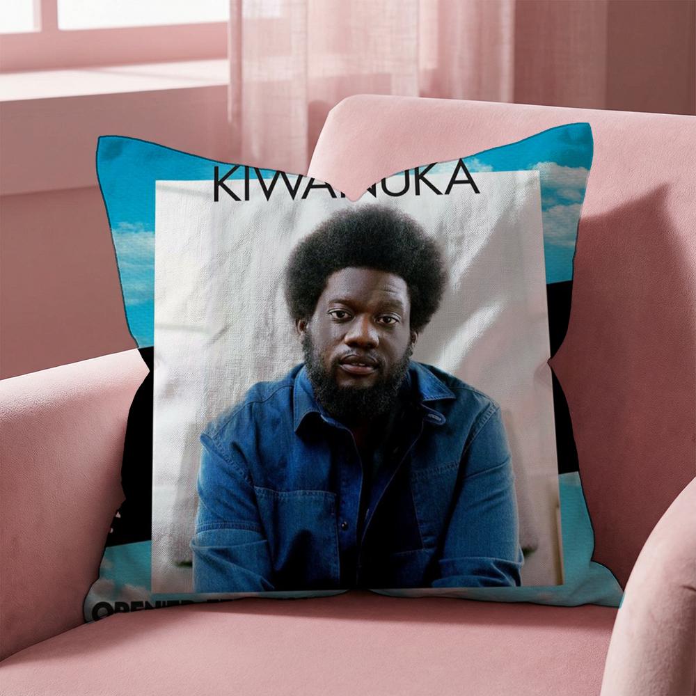 M-Michael K-Kiwanuka Наволочка для подушки, Многоцелевая наволочка для дома и автомобиля - Двусторонняя, Мягкая и прочная для повседневного использования