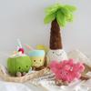 Simulated Stuffed Fruit And Vegetable Soft Cute Cartoon Plush Toys Lemon Pumpkin For Baby Kids Appease Soother Toy Gifts