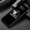 Jujutsu Kaisen Gojo Satoru Case for Xiaomi Poco X3 NFC M3 M4 Pocophone F1 F3 Redmi Note 9s 9 8 10 Pro Black Soft Phone Cover