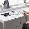 USB-хаб Type C Встраиваемый в стол 3 в 1 Разветвитель Высокоскоростная зарядная станция для офисных и домашних столов