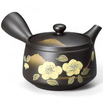 Чайник Tokoname-yaki от J-kitchens, современный и стильный, объем 300 куб. см (Премиальное ситечко для чая), Сделано в японии