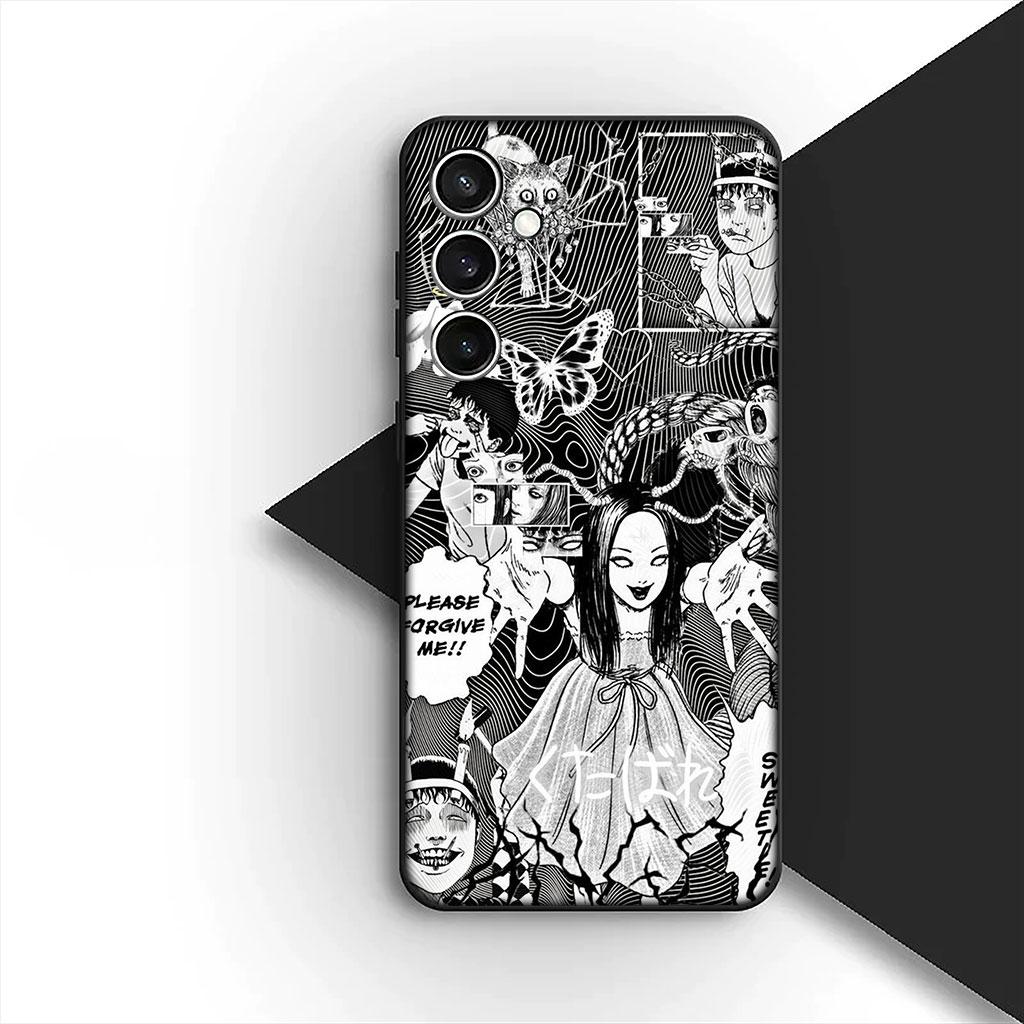 Comics Junji Tomie Ito Collection Silicone Phone Cover for Xiaomi Redmi Note 14 13 Pro Plus ProPlus 14C 13c Pro+ 5G Soft Case