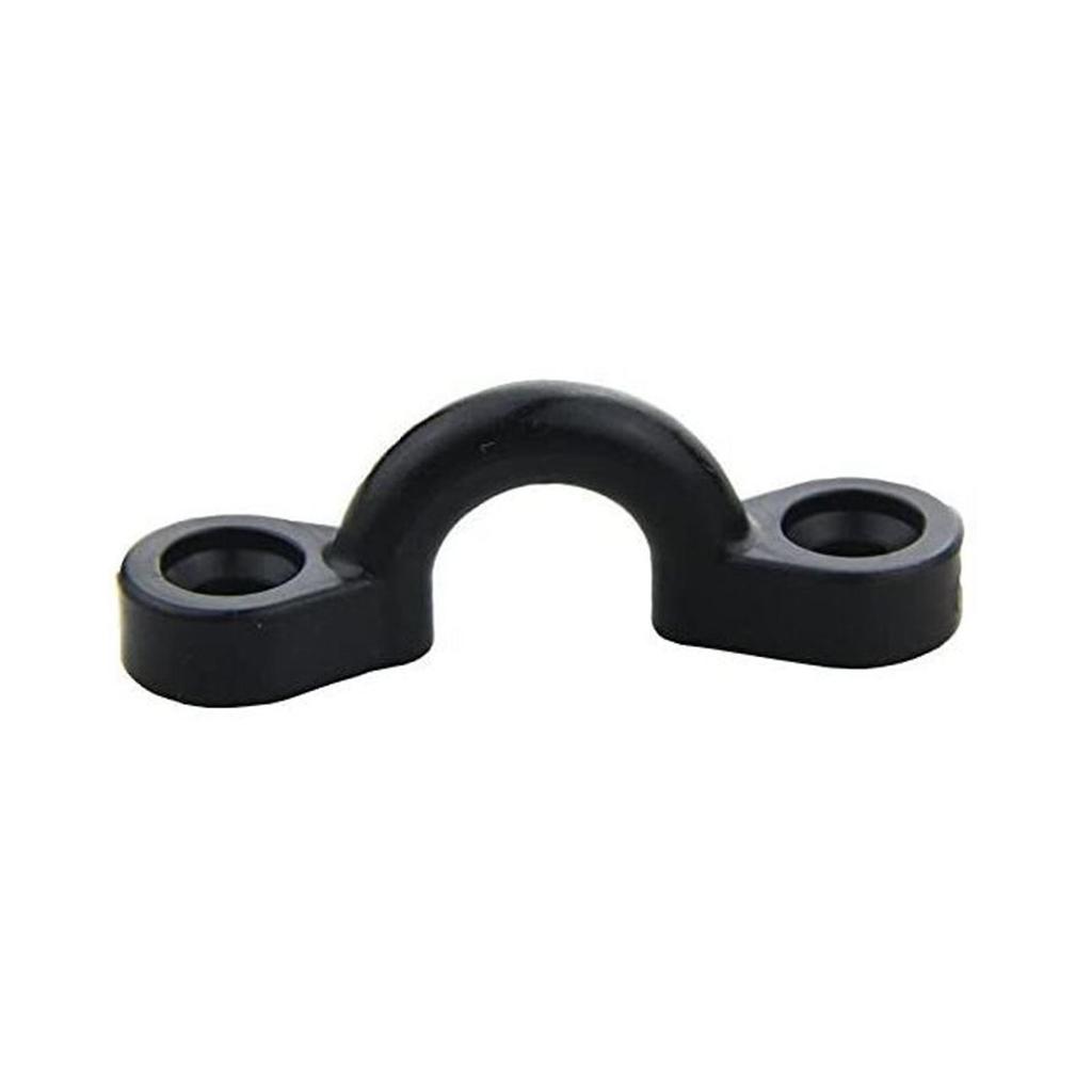6 Nylon Deck Loops Tie Down Pad Eye with 12 Screws Nuts Durable for Canoes