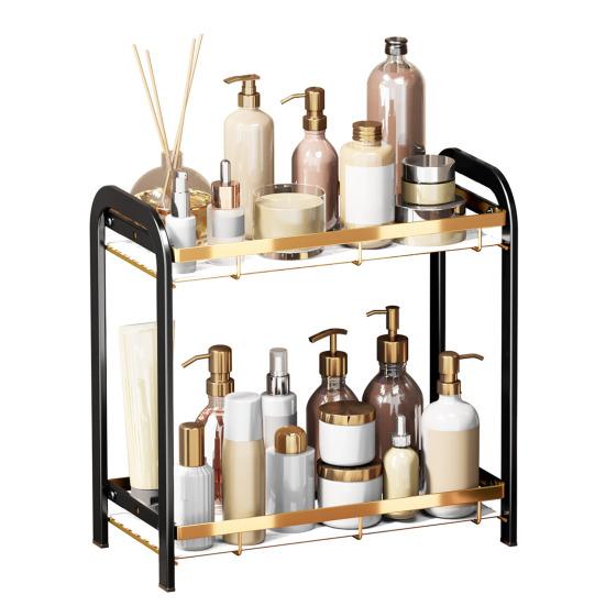 Стеллаж для хранения Yousheng Прочная конструкция Устойчив к коррозии Простая установка Универсальный органайзер для ванной комнаты Полка для хранения