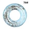 Летнее надувное прозрачное кольцо для плавания с блестками для взрослых и детей, надувной бассейн для мужчин и женщин, аксессуары для игр в воде