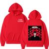Худи с принтом для фанатов рэпера Kidd Voodoo, Худи Euforia Tour, Мужская и женская толстовка в стиле хип-хоп, С длинным рукавом, Повседневная, Подарки для фанатов