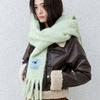 OIOI COLLECTION Bold Solid Muffler [LIME]