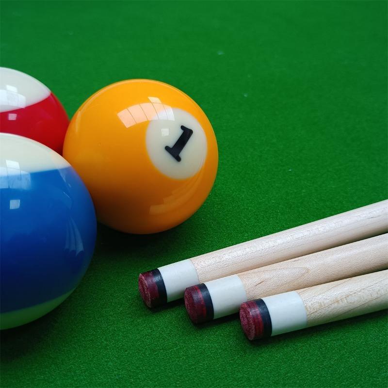 9,5 мм профессиональный бильярдный кий 1/2 разделенный бильярдный кий восьмерка для снукера из твердого клена с принадлежностями