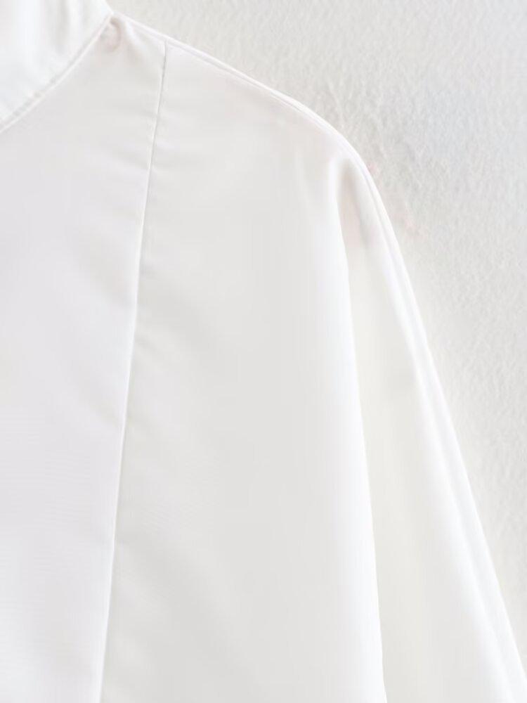 2025 Spring Women's Shawl-style Shirt: European & American Casual, Versatile, Loose Fit