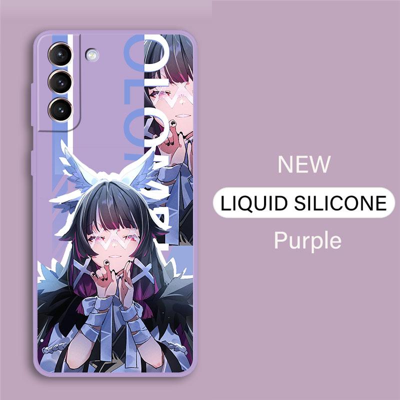 Чехол Genshin Impact Peoples для телефона Samsung Galaxy S20 Fe S23 Ultra S10e S9 Plus S8 S21 5g S10 S22, роскошный квадратный жидкий чехол