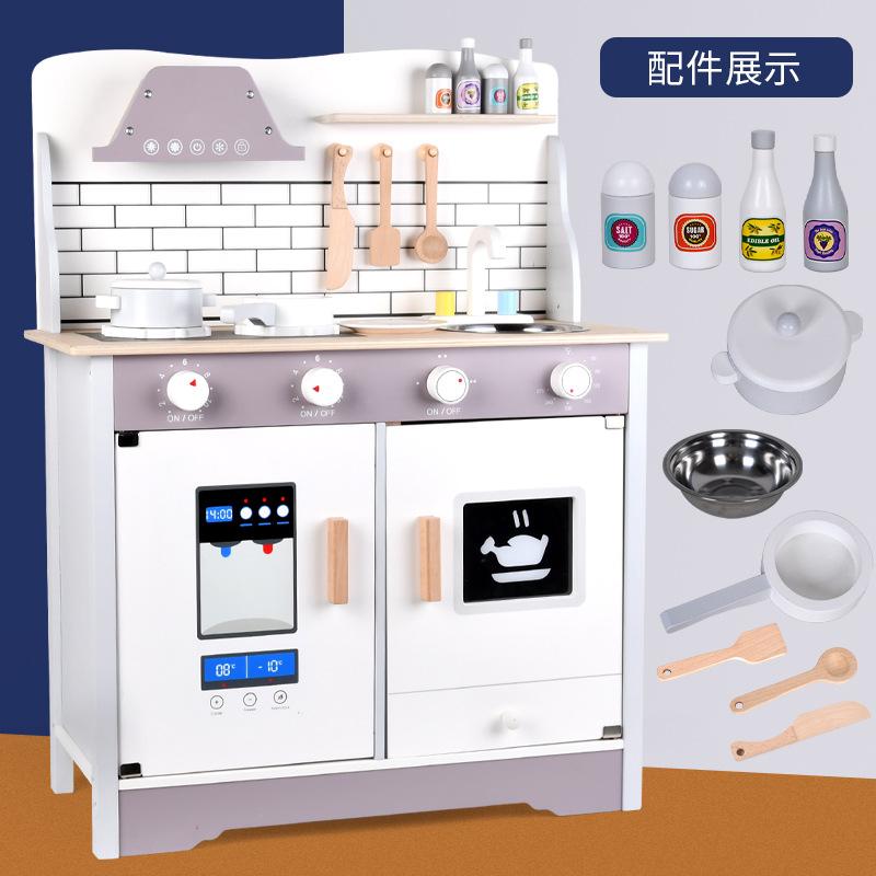 Детская деревянная вытяжка Кухонные игрушки Мальчики и девочки Готовка и игра Домашние игрушки для раннего детства Детсадовские игрушки