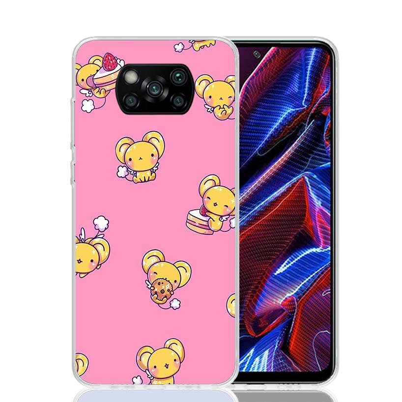 Cardcaptor Sakura Cute Magical Girl Phone Case For Xiaomi Poco F7 Ultra X7 X6 Pro X5 Redmi 15 15C 13 13C 12 12C 10 10A 10C 9 9A
