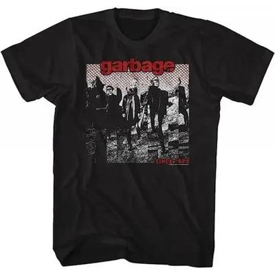 Мужская футболка с принтом группы Garbage Mental Tops 100% Хлопок Печатные футболки Летние женские футболки с коротким рукавом Бесплатная доставка