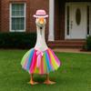 Funny Halloween Porch Goose Outfits Creative Fall Goose Clothes  Halloween Decorations