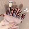 13-Piece Makeup Brush Set: Soft Bristle Brushes for Eyeshadow, Powder, Foundation, Blush, and Contouring - Ideal for Beginners