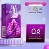 Q-Point Ultra-Thin 001 Long-Lasting Pleasure Delay Condoms with Hyaluronic Acid