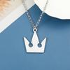 Crown Necklace Pendant Statement Fashion Necklace Kings Crown Pendant Necklace for Men Women