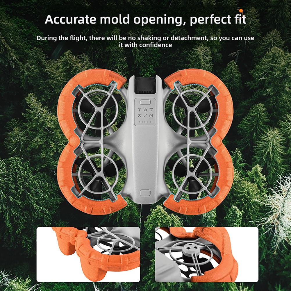 For DJI NEO Floating Propeller Guard Bumper Lightweight Landing Propeller Warter Protector EVA L3P7