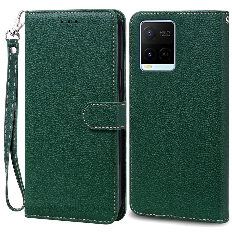 For Vivo Y21 2021 Y21S Case Wallet Flip Case For Vivo Y33S Y33T Y32 Y21T Y21E Y21A Y21G VivoY21 Silicone Cover Coque Fundas Etui