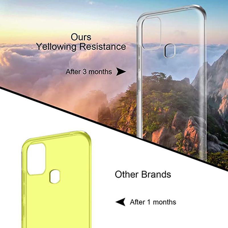 Мягкий чехол на 360 градусов для Samsung Galaxy A21S A51 A71 A01 A11 A31 A41 A 51 A 71 A 21S A515 A715 A217, двойной силиконовый чехол из ТПУ, Fundas Capa