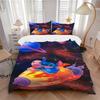 3Pcs Space Adventure Stitch Bedding Set Quilt Cover Pillowcase Home Christmas Xmas Halloween Gift 1 Duvet Cover 2 Pillowcase M928628
