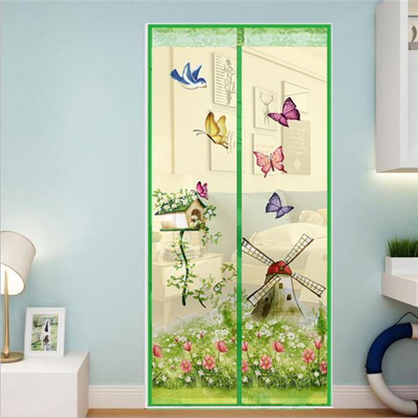 Anti-mosquito Curtain Magnetic Household Bedroom Partition Ventilation Summer Screen Window Magnet Door Screen Net
