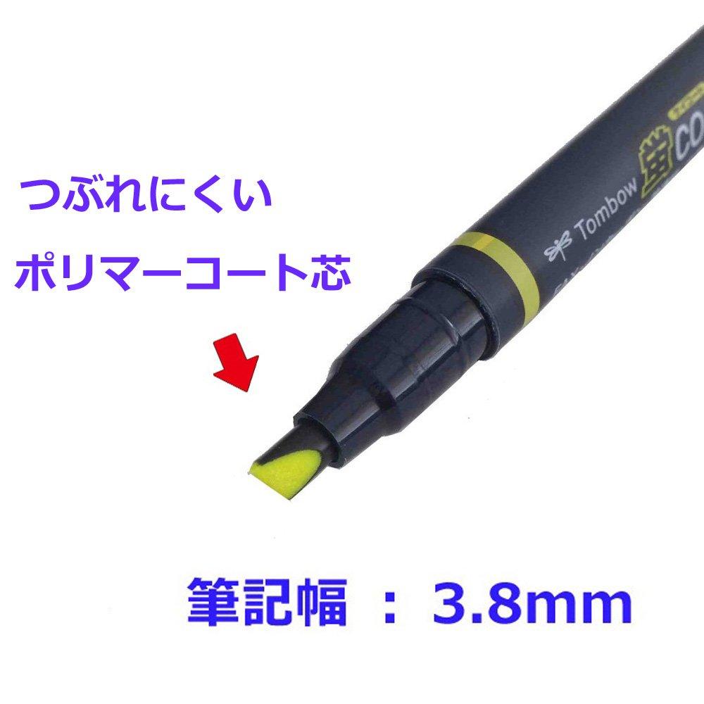 Маркер Tombow Flucoate Флуоресцентный WA-SC91 Желтый