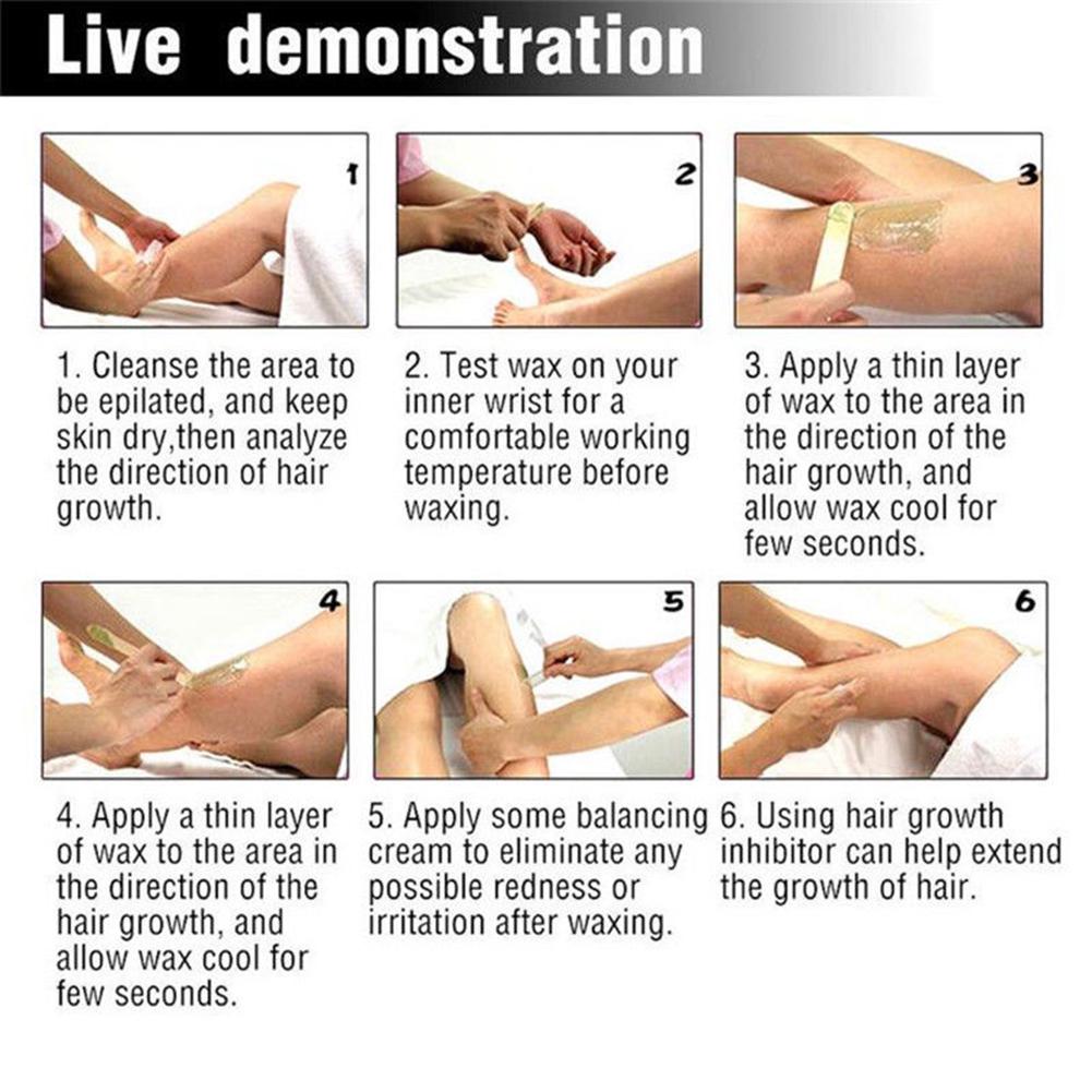 Life Is Beauty Painless 100 г без твердого воска для депиляции, полоски для тела, бикини, удаление волос