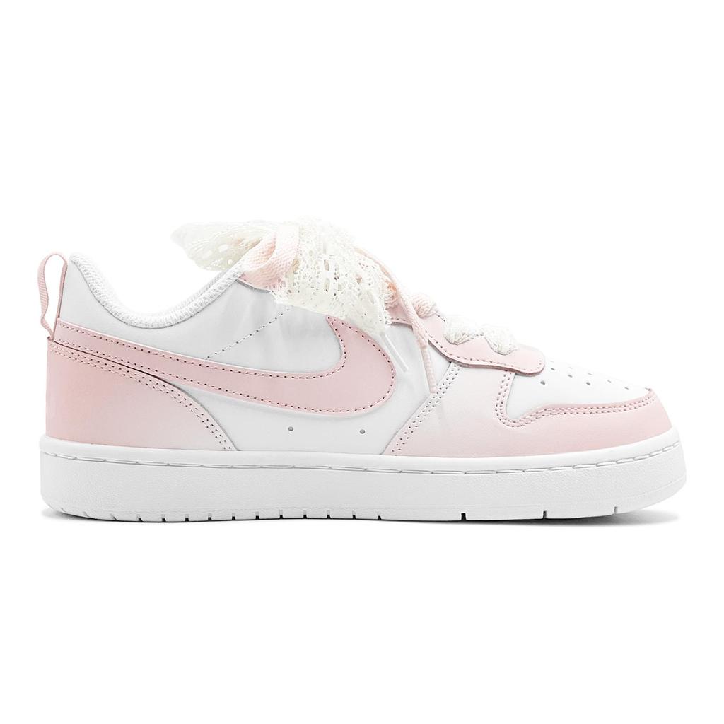 Nike Парный, Романтические угощения, Розовое пятнышко, Сладкие сны, Девичий, Нежный стиль, Низкие, BQ5448-100(TeamS2-S-BOX)