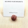 Matte Metal Hijab Scarf Magnet No Snag Muslim Women Magnetic Hijab Pins Islamic Pinless Safety Headscarf  Brooches Accessories