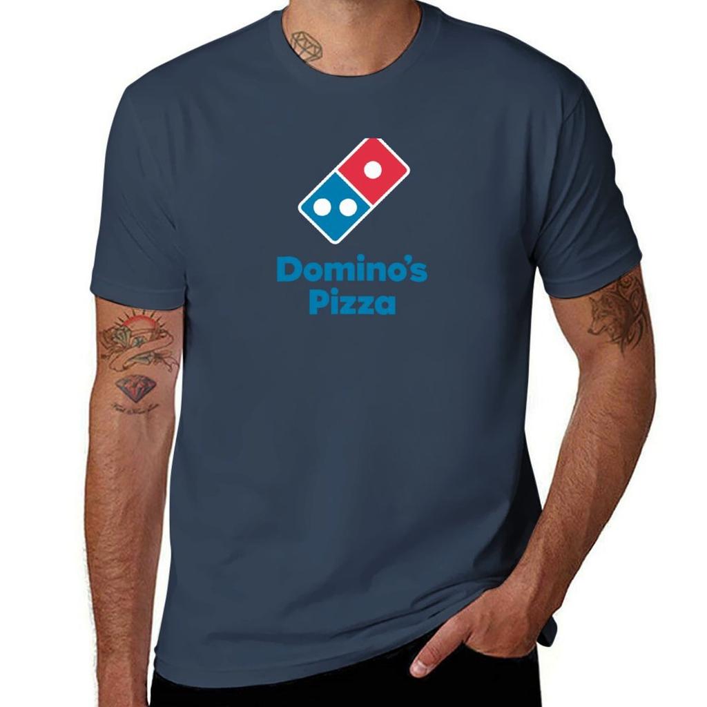 Dominos Pizza T-Shirt Designer Shirts Vintage Anime Shirt Anime Tshirt Big and Tall T Shirts for Men
