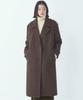CITTA Wool Blended Tailored Maxi Long Coat_Cto148(Brown)