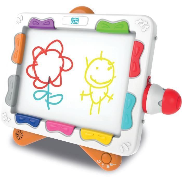 Jeu de coloriage - Infini Fun - Xylopad - Multicolore - 3 feutres ergonomiques - 12 mois et plus