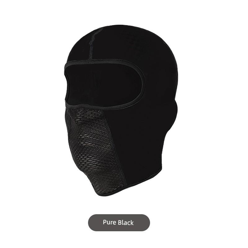 Summer Motorcycle Helmet Liner Cap Outdoor Sports Cover Full Face Mask Quick-Drying Cycling Mask Ice Silk Sun-Proof Headgear
