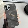 Модный бренд J-Joop Для IPhone 17 16 15 14 13 12 11 Pro Max Plus Pro Прозрачный чехол для телефона Нескользящий корпус