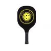 Wooden Pickleball Paddles Ribbed Handle Pickleball Training Equipment Pickle Ball Racket  Child