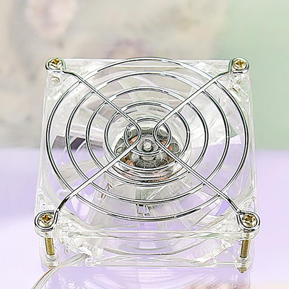 Cooling Fan For Dogs Cats, Summer USB Small Desks Cooler Fan, Portable Acrylic Pet Cage Fan, Pet Supplies For Guinea Pigs, Hamsters, Rabbits, Dogs