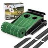 Ropoda Golf Putter Mat with Automatic Return Function, Putter Practice Mat, 3m, Indoor, Outdoor, Quiet, Approach Mat, Golf, Putter Mat, Putter,
