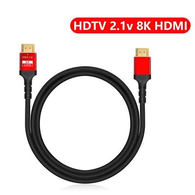 1 1,5 2 м HDMI 8K кабель 60 Гц 2,1 В 4K 144 Гц 3D телевизор компьютер монитор проектор игровая консоль PS аудио и видео