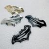 10/20Pcs Bat Shape Furry Bat Hair Clips Halloween Theme Fun Hair Clips  for Costume Events