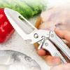 Stainless Steel Chicken Bone Scissor with Safety Buckle Food Scissor Food Cutter  Fish