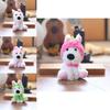 Westie Plush Keychain Backpack Charm 55in Stuffed Animal Gift For Girls Kids